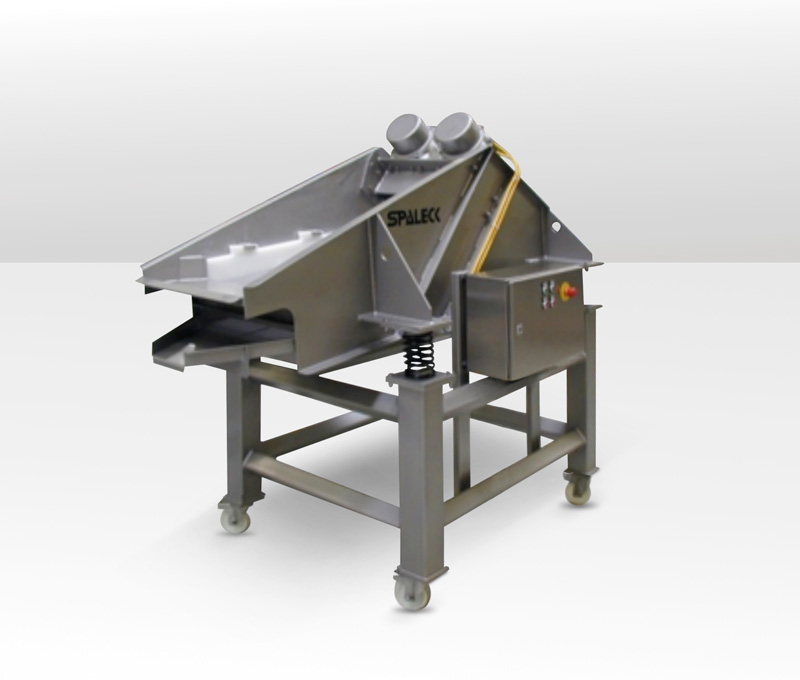 SPALECK stainless steel vibrating screeners for dewatering