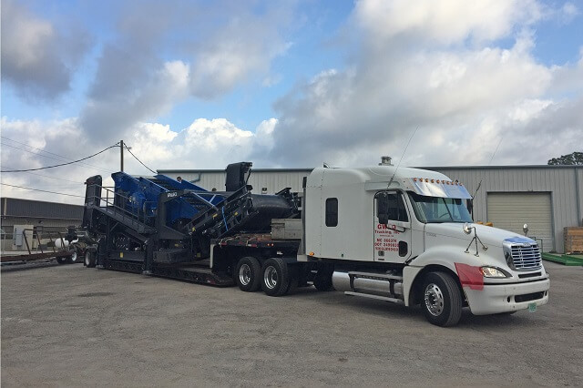 electric screening plants transport