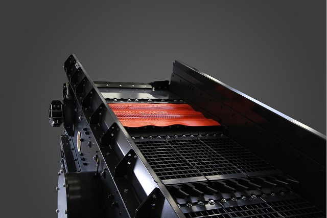 SPALECK Tension shaft cassette for screening machines