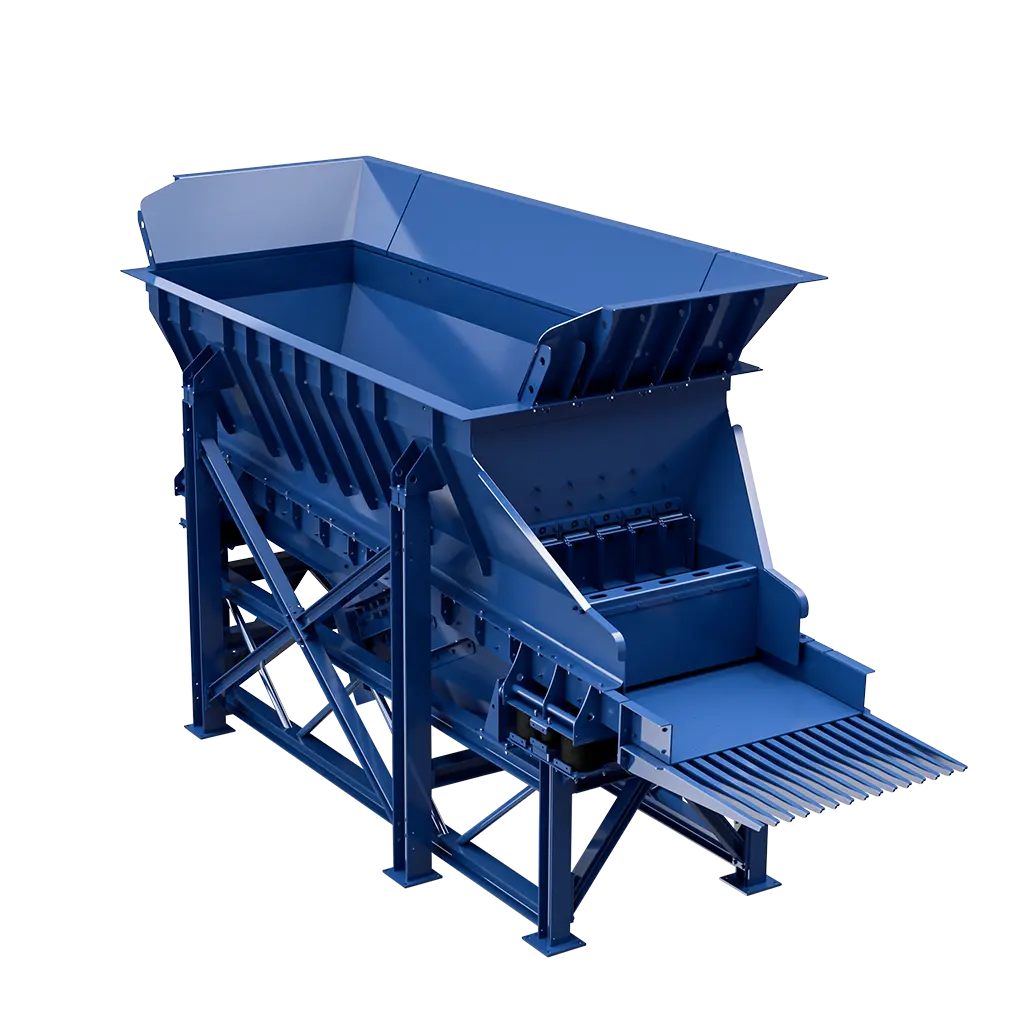 Infeed hopper for recycling plants as rendering