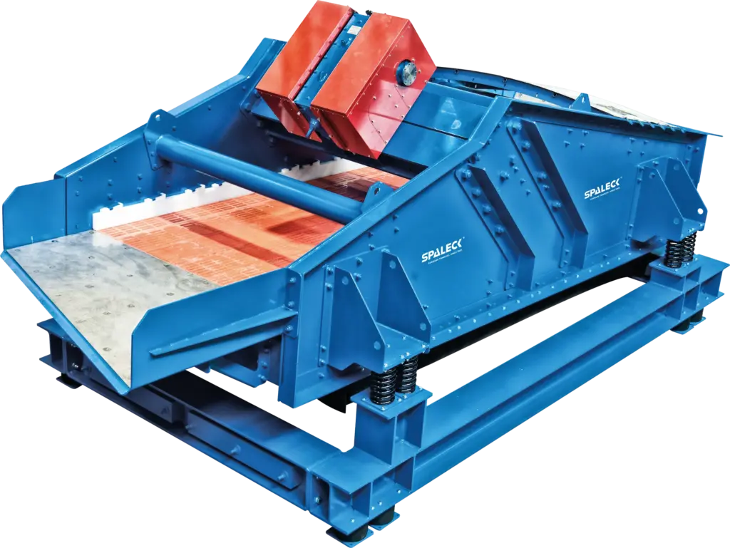 SPALEK Dewatering Screen for Dewatering Material Streams in Recycling