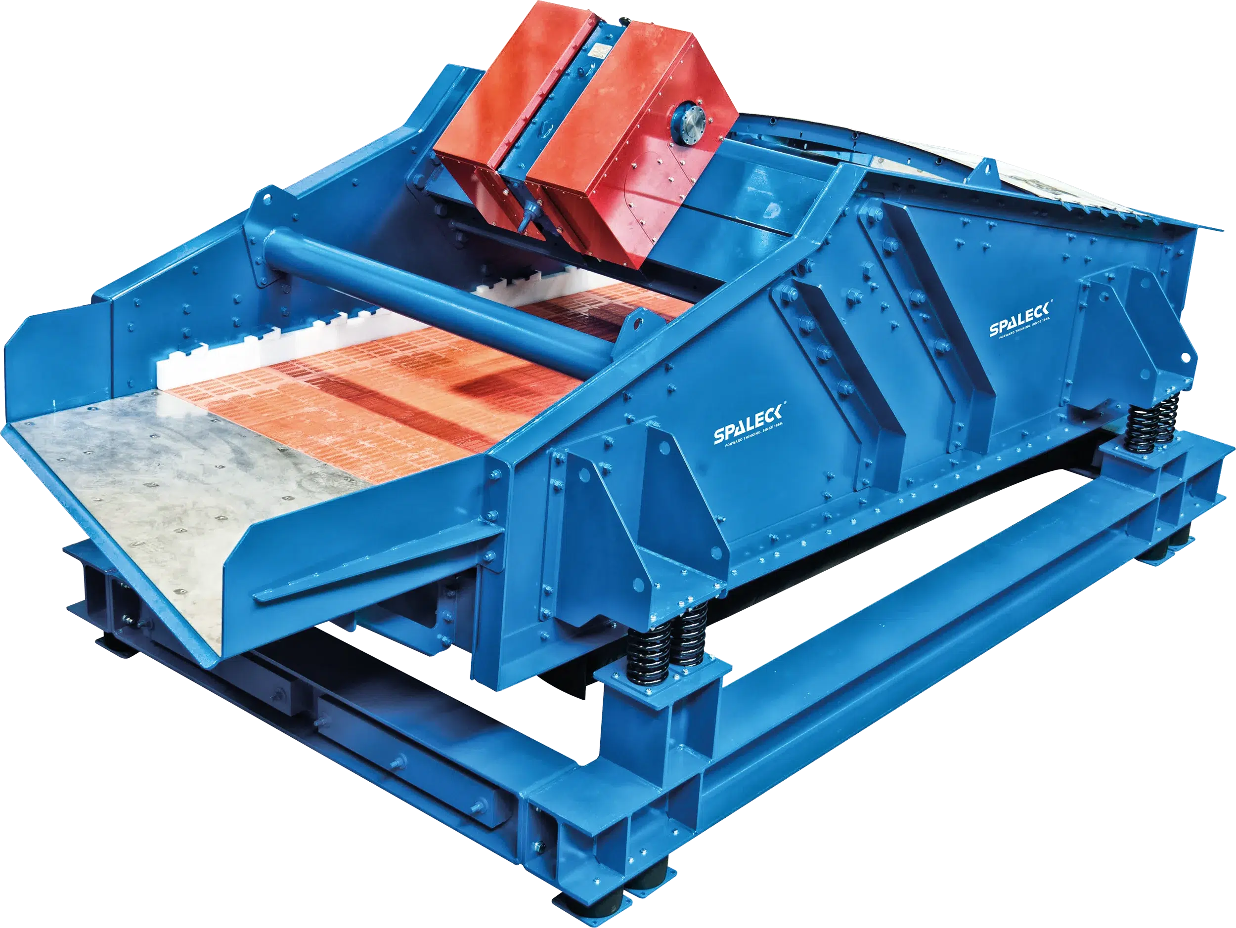SPALEK dewatering screening machine for dewatering Material flows in recycling