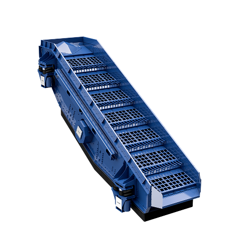 Blue sieve module with a grid structure, compatible with MODUL4 DARK RZ.